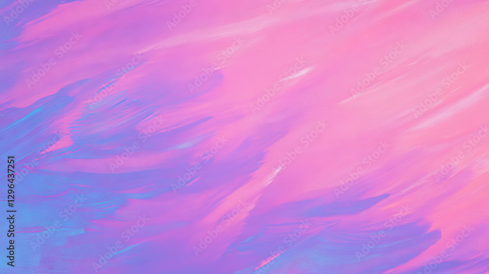 Poster abstract pastel canvas texture with coarse fibers in pink and blue for artistic design
