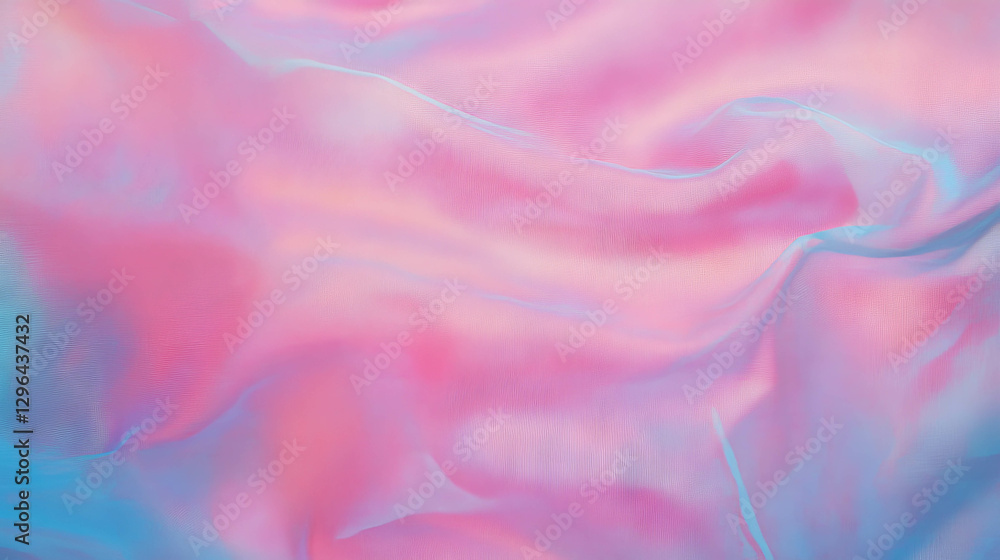 Poster Pastel canvas texture with embedded natural fibers for creative design and decoration