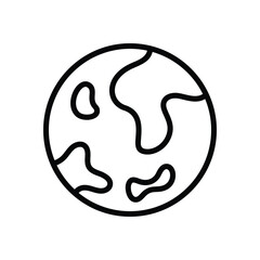 Earth Vector icon