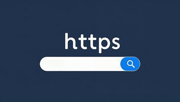 https search bar internet browsing secure web connection