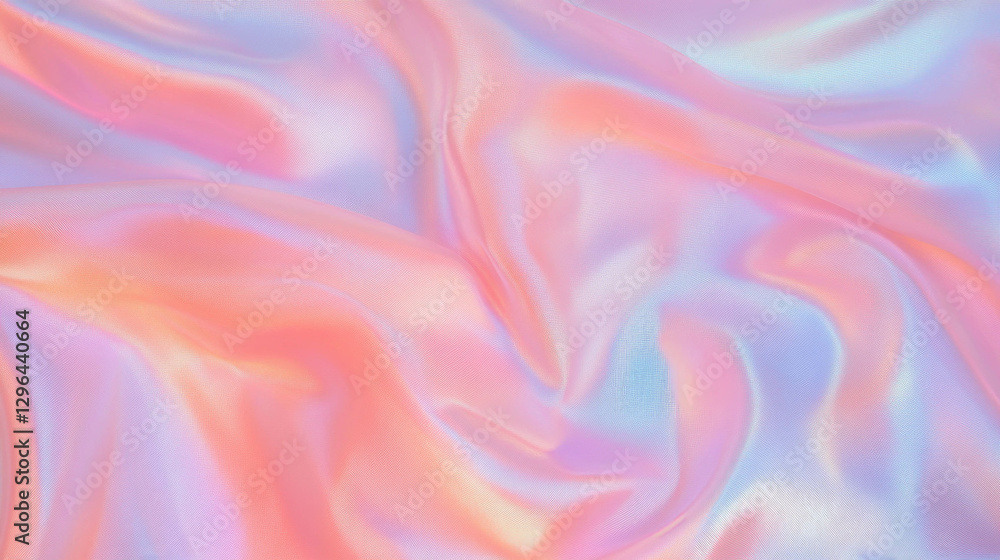 Poster Pastel color blend on smooth canvas for artistic background and creative design