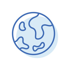Earth Vector icon