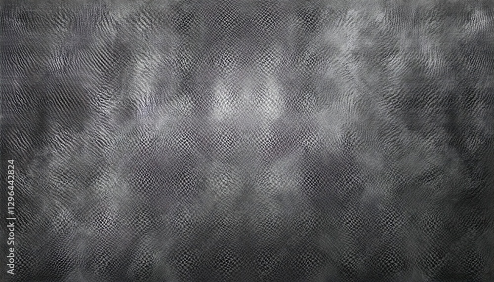 Leinwandbilder dark gray textured fabric background with subtle abstract cloudy pattern for digital design, wallpap