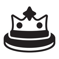 crown glyph icon