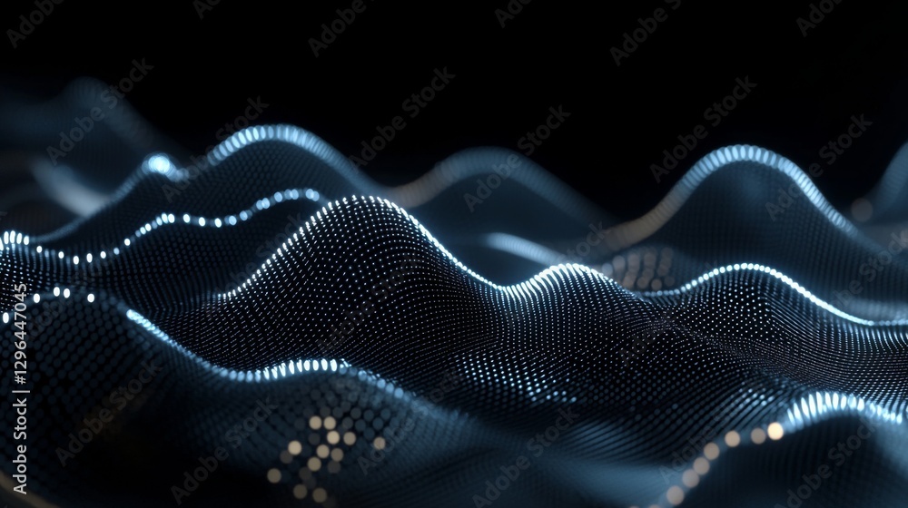 Poster a d financial graph with rising bars and an upward trending line chart, with metallic textures and s