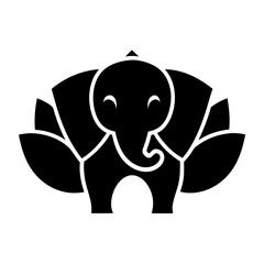 Naklejka premium elephant vector illustration