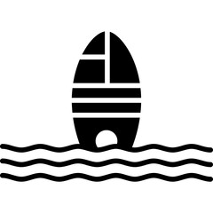 Surfboard Icon
