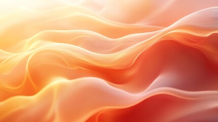 Obraz premium Soft and flowing abstract background showcasing warm colors with delicate details