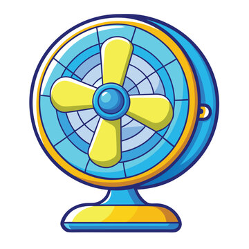 recommend clip art: Electric cartoon Fan