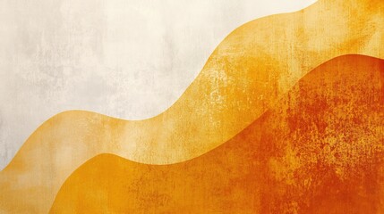 Abstract Orange and White Wave Background Texture Design