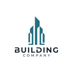 vector building logo premium template