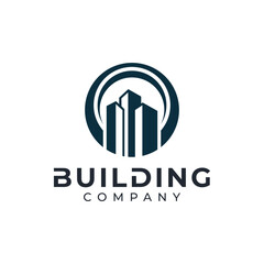 vector building logo premium template
