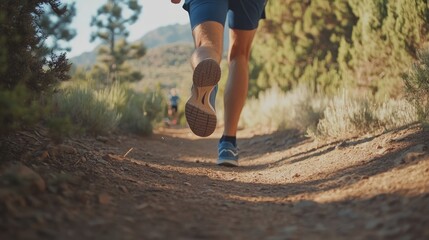 A Close Look at Running Shoes in Nature.