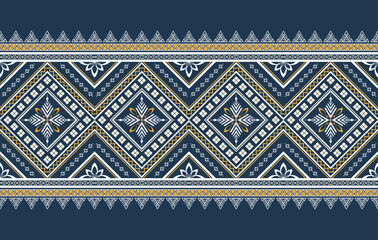 Bold Ethnic Seamles pattern for background geometric,ethnic design for cloth , fabric and textiles