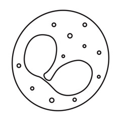 granulocyte line icon