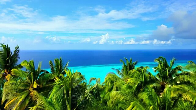 Tropical Beach Paradise: Stunning Views of the Ocean, Sky, and Sand in Phuket, Thailand