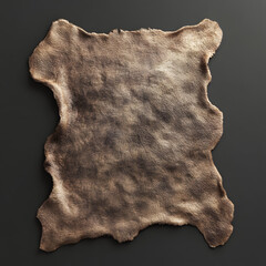 Deer Hide rug rough and natural 3D model