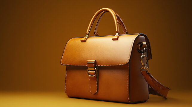 Faux Leather bag sleek surface