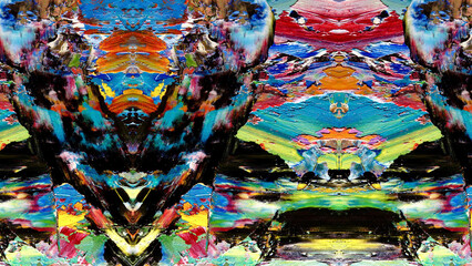 Abstract art background . Hand painting artwork on canvas .