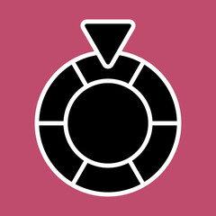 Color Wheel icon design