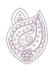 Gothic Cathedral with Stained Glass Details – Adult Coloring Page on White Background