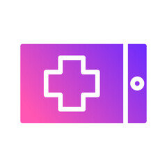 Modern Healthcare and Medical Card Design Icon