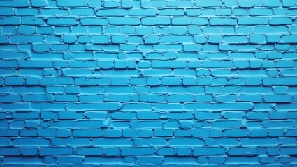 blue brick wall background