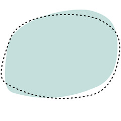 Abstrack Shape Bubble Speech