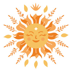 sun vector illustration