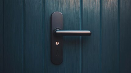 Obraz premium home security systems with smart locks efficiency. Smart lock access logs with AI analytics tracking entry history for security insights