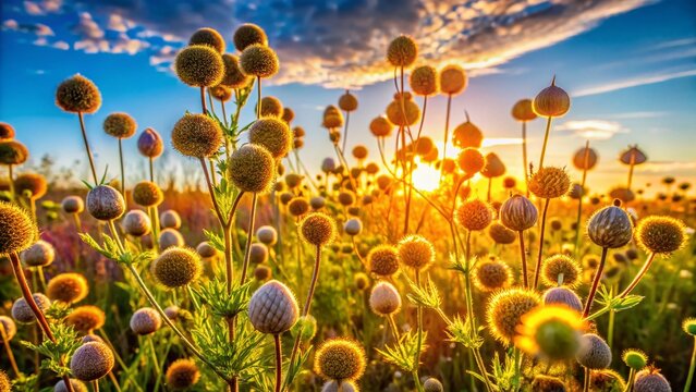 Harmal Seed, Peganum Harmala, Syrian Rue, Uzerlik Otu, Herbal Plant Landscape Photography