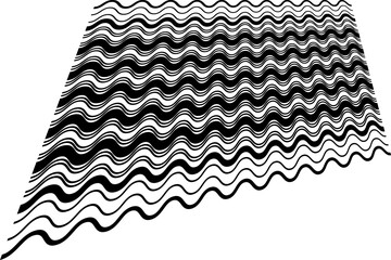 Abstract wave line background vector. Graphic art with wave line art texture. Abstract art wallpaper for prints, decoration, interior decor, wall arts and canvas prints. 