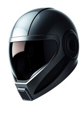 Obraz premium Art photograph The helmet features advanced technology and space element 