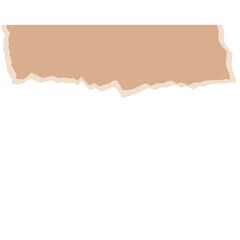 Brown Torn Paper 