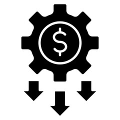 Money Management icon glyph