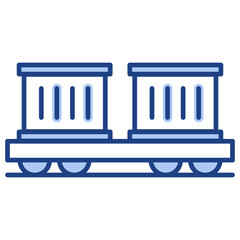 Freight Blue Icon