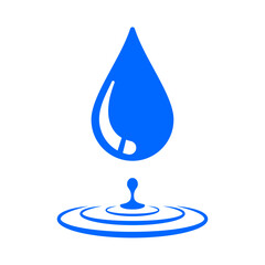 fresh water logo design