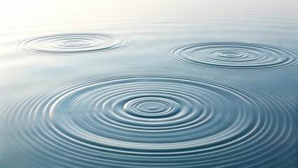ripples of water creating concentric circles, with a subtle gradient in the background