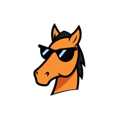 Cool Horse with Sunglasses