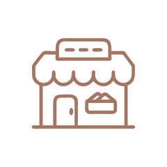 Obraz premium Bakery shop icon