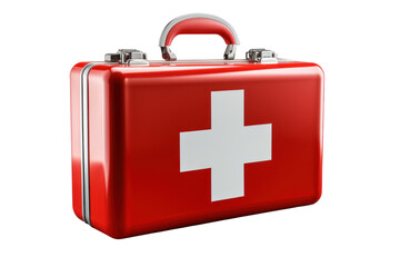 Obraz premium first aid kit isolated