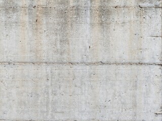 Detail of a massive concrete wall