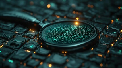 Futuristic Tech Gadget: Cyberpunk Headphone Design