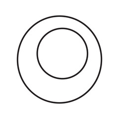 lymphocyte cells line icon