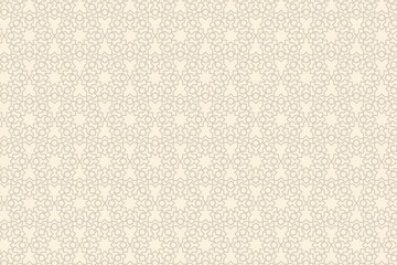Beige Geometric Pattern Background