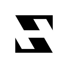 Letter H logo. Icon design. Template elements. Geometric abstract logos
