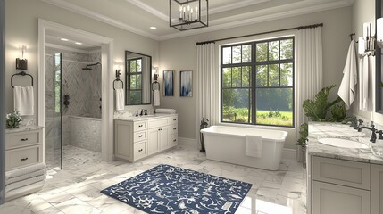 Modern Bathroom Interior Design (7)