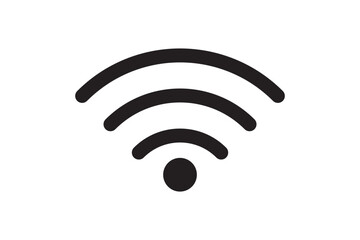 Wifi icon set. signal vector icon. Wireless icon vector