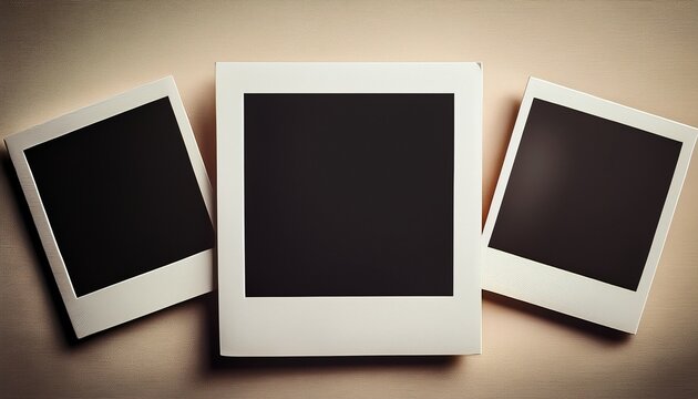 blank photo frames - Powered by Adobe
