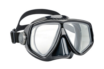 High-quality diving mask designed for underwater exploration and enhanced visibility during aquatic activities, cut out